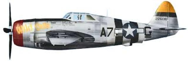 9/27/1945 The last P-47 is flown from Evansville plant, it was the 6,670 P-47