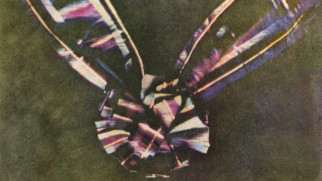 The first permanent color photo