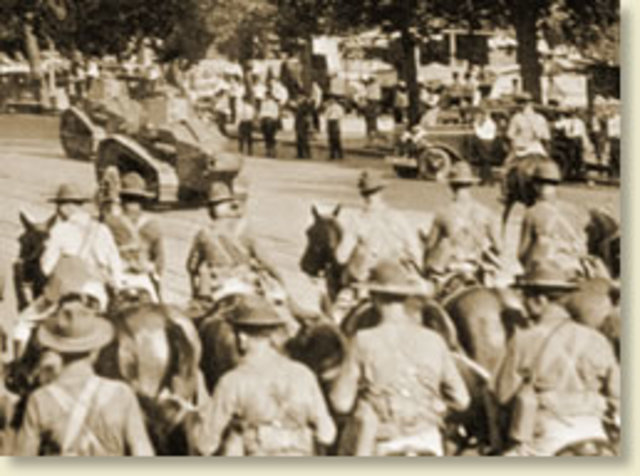 Hoover disbands the Bonus Army