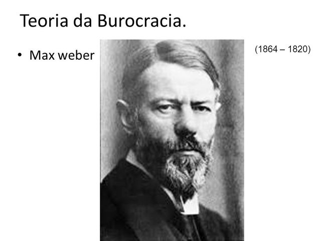 Teoria de la burocracia