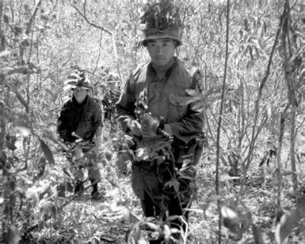 Vietminh began using guerrilla warfare