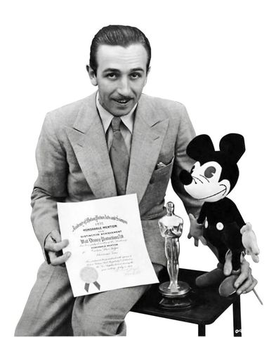 Walt Won First Awards for Mickey Mouse