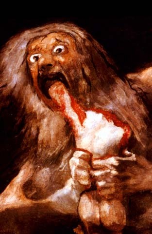 Saturno devorando a su hijo