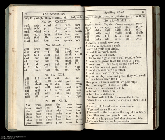 Noah Webster's Speller