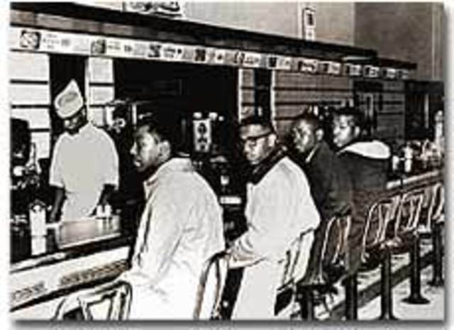 1960- Sit-In Campaign
