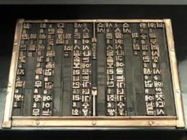 Industry: Movable type
