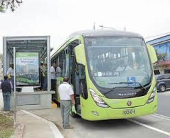 Inauguración Transmetro (Eje Norte)
