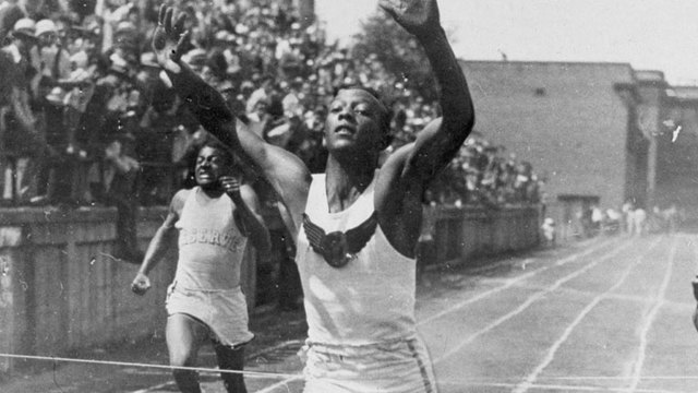 Jesse Owens wins four Gold Medals at Olympics in Germany