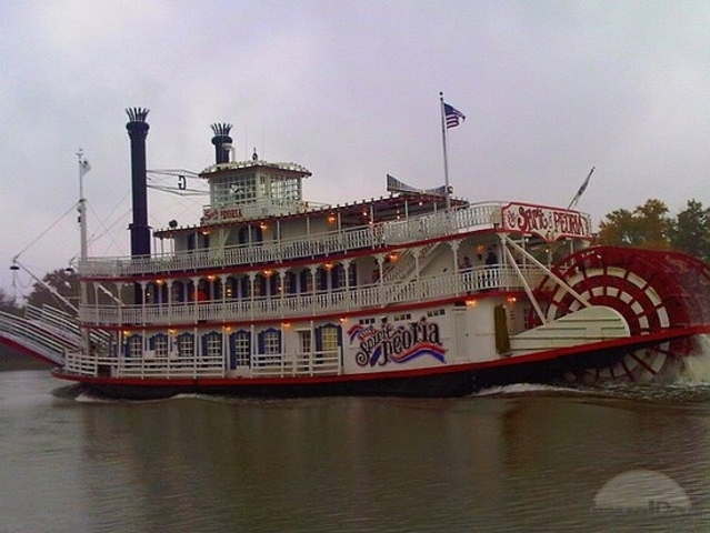 Exploration and Tarvel Paddlewheel Boat