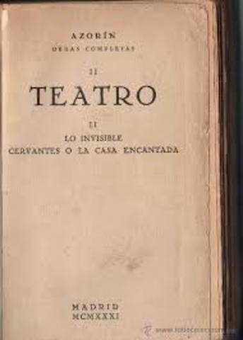 Cervantes o La casa encantada