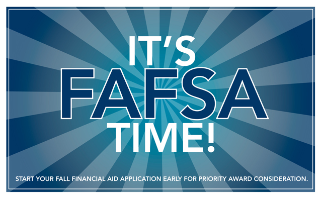 Start Filing FAFSA