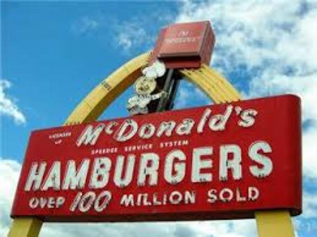 100 M de Hamburgesas Vendidas