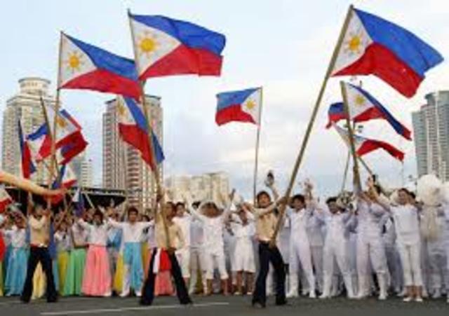 Philipines gains independence