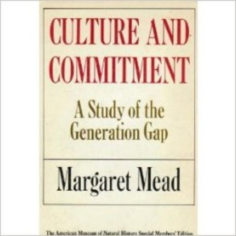 Published "Culture and Commitment: A Study of the Generation Gap"