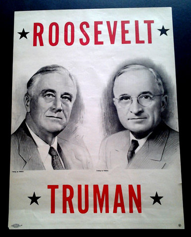 President Franklin D. Roosevelt dies!