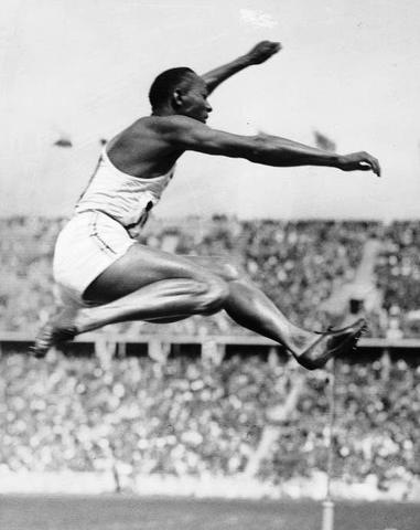 Jesse Owens Wins four Gold Medals at Olympics in Germany