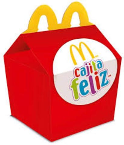 Debut de la Cajita Feliz