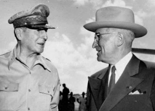 Truman fires Macarthur
