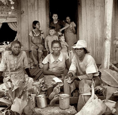 Migration Slows down in the 1930's