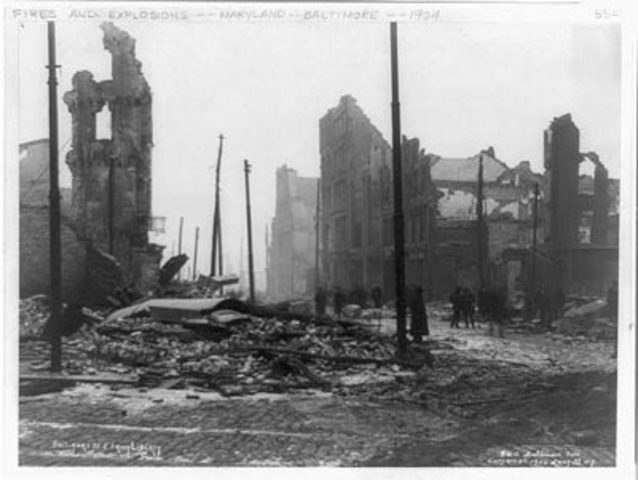 The Great Baltimore Fire