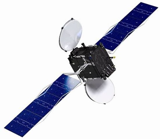 First satellite