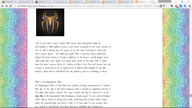 Deriving information from multiple sources - Research