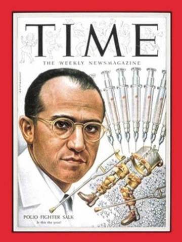 Salk Announces Polio Vaccine