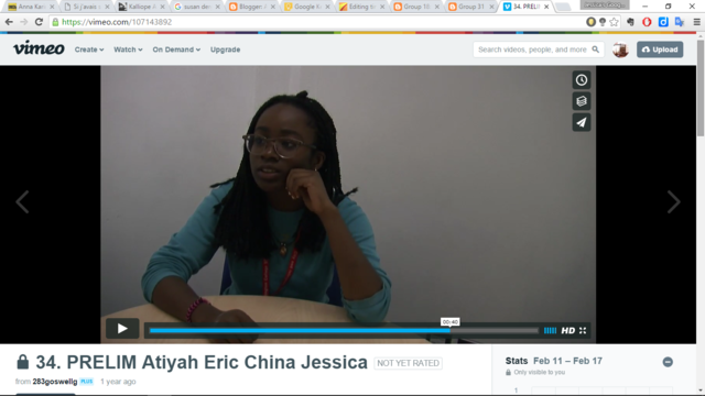 practicing shot types and creating a JPEG shot type storyboard - prelim