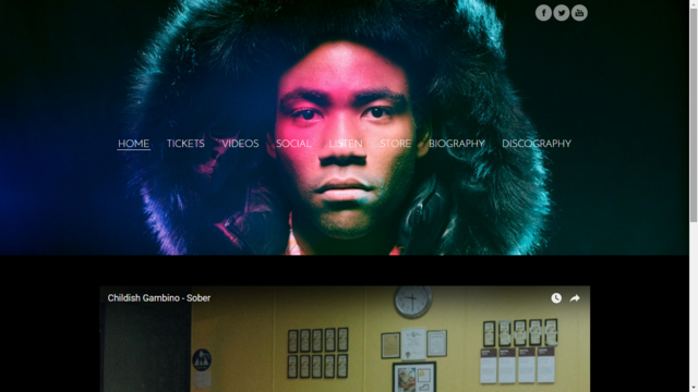 website using weebly