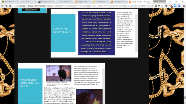 DEVELOPED - Analysing real media texts - blogging