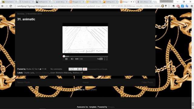 DEVELOPED - animatic