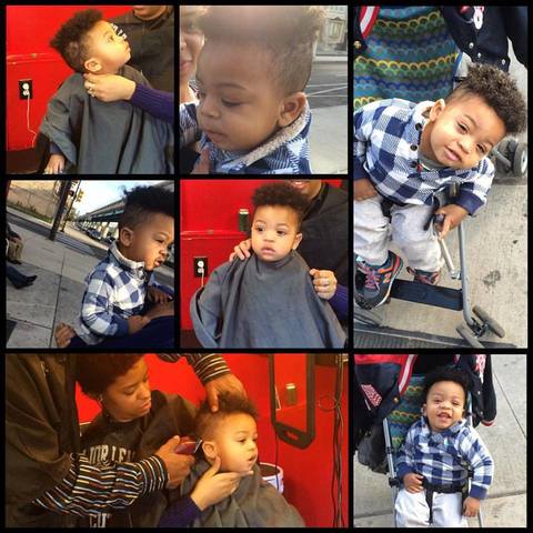 Jermiah's First Haircut