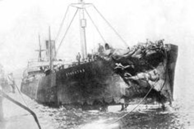 May 29th Ship rams Canadian ship Empress of Ireland on St Lawrence River; 1,024 die