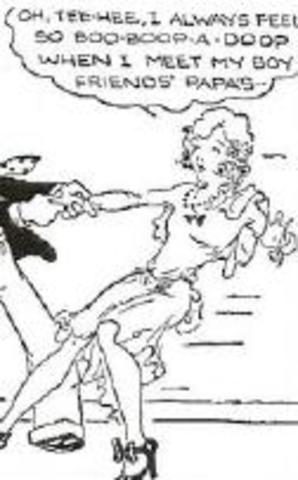 First Blondie  Boopadoop comic strip