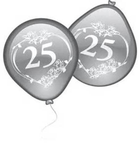 Bodas de Plata de mi hermana Irene