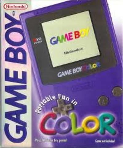 Nintendo releases the Game Boy color.