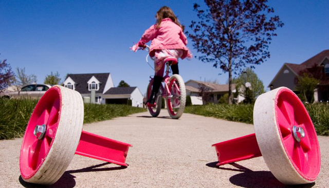 Learning How To Ride A Bike Without Training Wheels