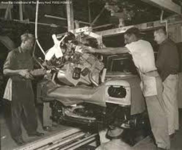 Henry Ford opens his assembly lines to African American Workers