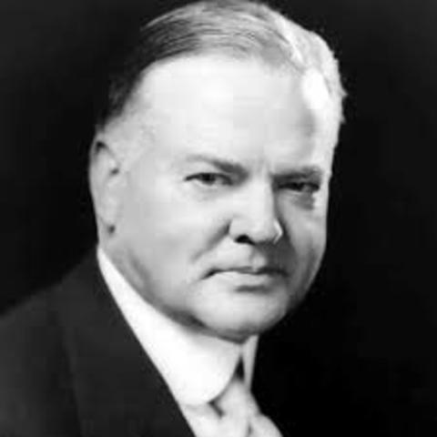 Herbert Hoover elected president