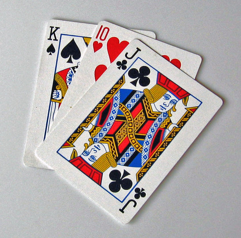 everyday objects: game cards