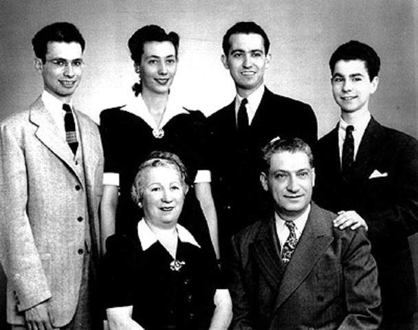 Salk gave his vaccine to his family.