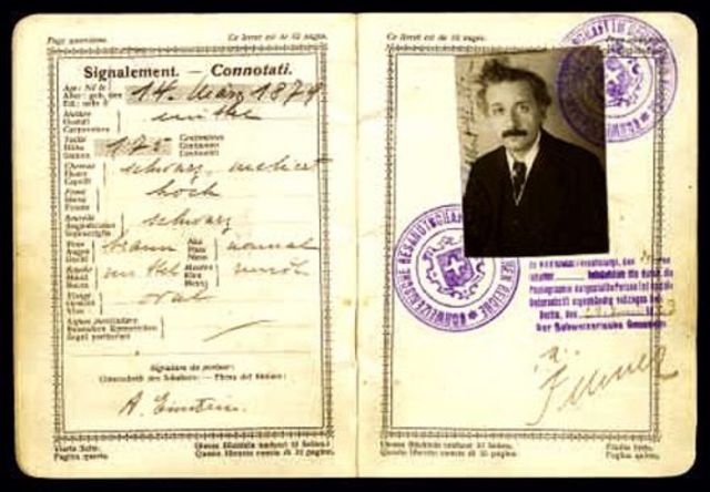 Albert Einstein gets Swiss Citizenship