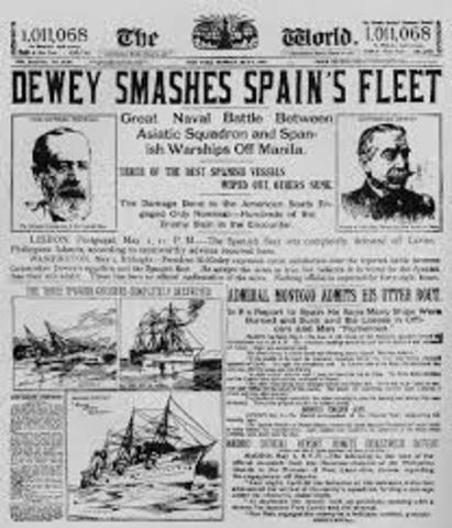Dewey's Victory at Manila Bay