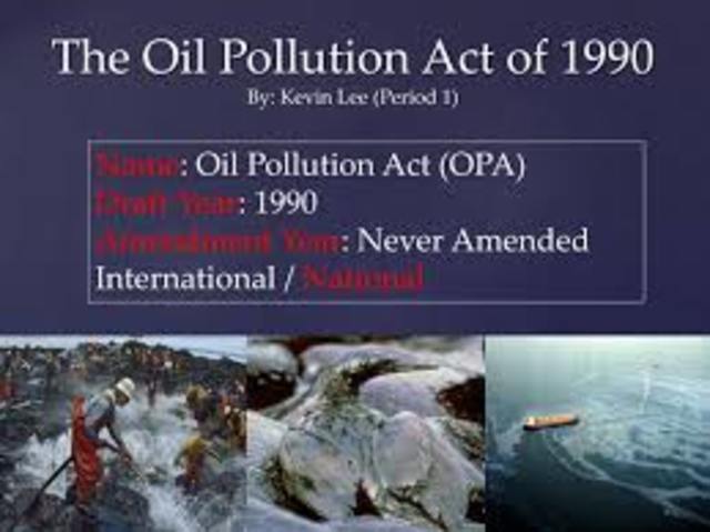 The Oil Pollution Act