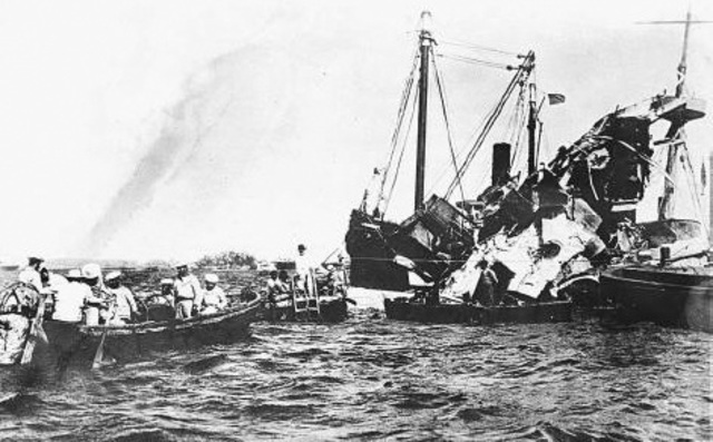 USS maine sinking
