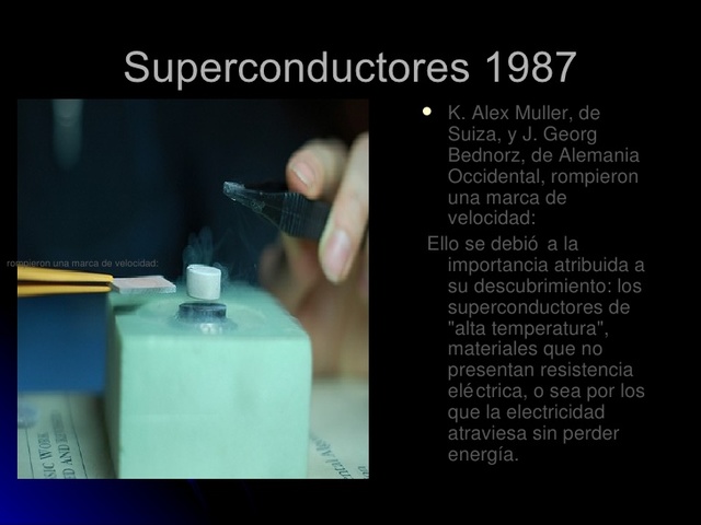 SUPER CONDUCTORES