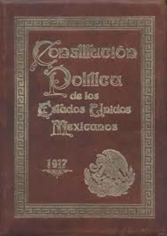 New constitution of Mexico is ratified