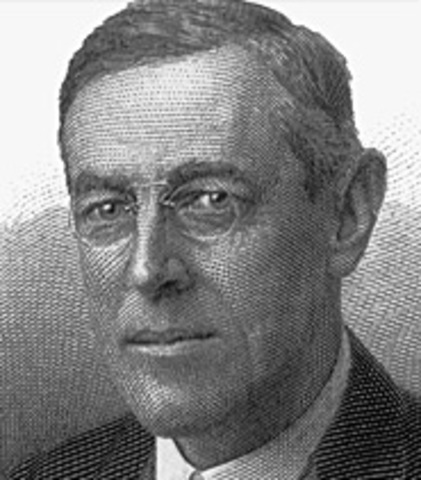 U.S. President Woodrow Wilson announces the U.S. will remain neutral