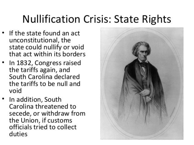 Nullification Crisis