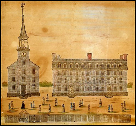 Yale College is founded in CT